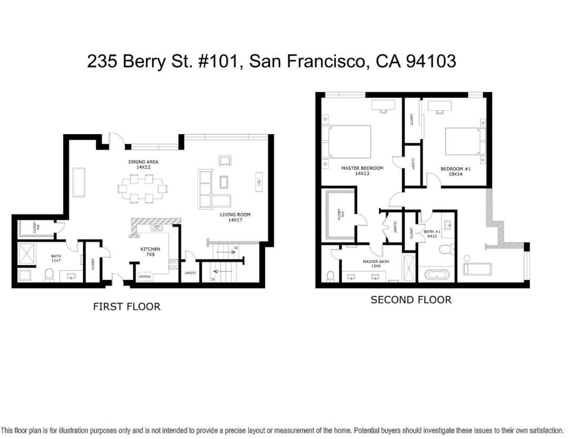 2 Bedroom Townhouse In Soma Hébergement de vacances San Francisco